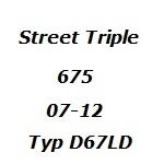 Street Triple 07-12