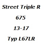 Street Triple R 13-17