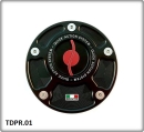 TWM Tankverschluss Quick action (Schnellverschluss) Ducati (siehe Artikelbeschreibung) rot
