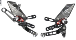 LighTech Fußrastenanlage "R" Aprilia RSV4 / Tuono V4 18-25 für Umkehrschaltung