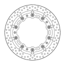Moto-Master Halo T-Floater 6.0 Racing Full Floating Bremsscheibe vorne BMW S1000R 13-17 /RR 08- /S1000XR 15-, mit Standardfelgen