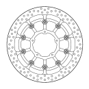 Motomaster Halo T-Floater 6.0 Racing Full Floating Bremsscheibe Honda CBR 1000 RR-R 2020-  vorne