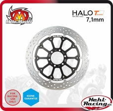 Moto-Master Halo T-Floater 7.1 Racing Full Floating Bremsscheibe vorne, BMW S1000RR 18-, S1000XR 20-, HP- und M-Felge