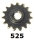 JT Ritzel standard 525T 14-17Z Honda (525T ist Serienteilung) 15