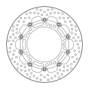 Motomaster Halo Floated Bremsscheibe Kawasaki vorne