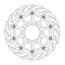 Motomaster Flame Floated Bremsscheibe KTM RC 390 17-21 /Duke 390 17- Husqvarna Pilen 401 vorne links