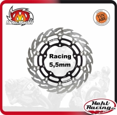 Motomaster Flame Floated 5.5 Racing Bremsscheibe SUZUKI GSX-R 600 08-17/ GSX-R 750 08-17/ GSX-R 1000 09-15 ohne ABS/ GSX-R 1000 15-16 mit ABS vorne rechts