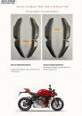 Ölkühler Blenden carbon Ducati Streetfighter V4 matt