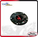 TWM Tankverschluss Quick action (Schnellverschluss) RS 125 - 6 holes 93-10 / RS 250 - 6 holes 94-03 / RSV 1000  2003 / TUONO 03-04 / RS660 schwarz