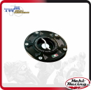 TWM Tankverschluss Quick action (Schnellverschluss) RS 125 - 6 holes 93-10 / RS 250 - 6 holes 94-03 / RSV 1000  2003 / TUONO 03-04 / RS660 schwarz