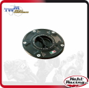 TWM Tankverschluss Quick action (Schnellverschluss) RS 125 - 6 holes 93-10 / RS 250 - 6 holes 94-03 / RSV 1000  2003 / TUONO 03-04 / RS660 schwarz