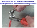 HEL Performance Stahlflex Bremsleitungskit hinten 1-teilig Yamaha FZ6 N Fazer 2007 - 2010 (mit ABE)
