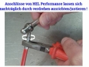 HEL Performance Stahlflex Bremsleitungskit vorne 2-teilig (volle Länge) Ducati 1098 / S / Tricolore 2007 - 2008 (mit ABE)