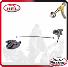 HEL Performance Stahlflex Bremsleitungskit hinten 1-teilig Ducati 1198  2009 - 2012 (mit ABE)