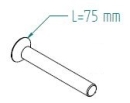 Schraube M10 x 75