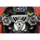 Jetprime Alu-Gabelbrücke Racing oben ( titan-farben )  Ducati Panigale V2 20-