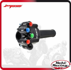 Jetprime Gasgriffschale mit Lenkerschaltereinheit gefräst Honda CBR1000RR-R 20-  plug & play