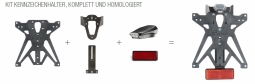 LighTech Kennzeichenhalter KIT Yamaha MT-09 21-