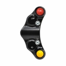 Jetprime Lenkerschalter (race)  links BMW S1000RR 09-14  inkl. HP4 09-14 plug & play (CNC gefräßt)