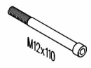 Schraube für STEYA213 links M12 x 110 mm