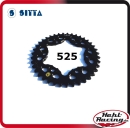 sitta Alu Kettenrad schwarz eloxiert 525T Aprilia 43