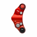 Jetprime Lenkerschalter (street)  links Ducati Panigale V4 / Streetfighter V4  plug & play (CNC gefräßt, rot eloxiert)