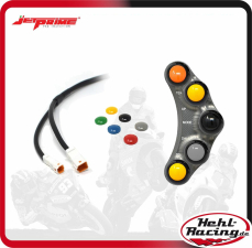 Jetprime Lenkerschalter (race)  links Ducati 899 959 1199 1299  plug & play (CNC gefräßt) titan