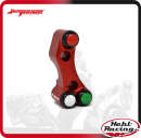 Jetprime Lenkerschalter (Street/Racing) rechts Kawasaki ZX10-R 16-20  plug & play (CNC gefräßt) rot