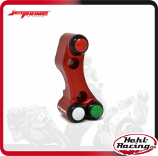 Jetprime Lenkerschalter (Street/Racing) rechts Yamaha R6 17-   plug & play (CNC gefräßt) rot