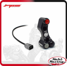 Jetprime Lenkerschalter (Street/Racing) rechts Kawasaki Ninja H2R 15-20 plug & play (CNC gefräßt) für Brembo Bremspumpen mit Lochversatz