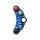 Jetprime Lenkerschalter (street) links Yamaha MT-09 21-  plug & play (CNC gefräßt) blau