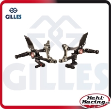 GILLES Fußrastenanlage MUE2 Ducati Panigale V4 / V4S 18-25 / V4 R 23-25  ( incl. ABE )