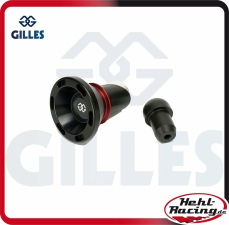 GILLES GTA Achsprotektor vorne schwarz BMW S1000RR 09-22 / S1000R 13-22
