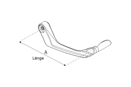 Lightech carbon glänzend Kupplungshebelschützer