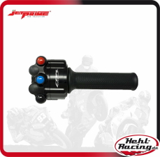 Jetprime Gasgriffschale mit Lenkerschaltereinheit gefräst Honda CBR1000RR 17-19   plug & play für MRK Steuergerät