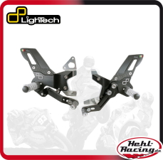 Lightech Fußrastenanlage "Track use" Ducati 899 / 1199 / 1299  12-17  Panigale V2 20-23  ( für Umkehrschaltung)