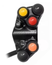 Jetprime Lenkerschalter (street) links Ducati Streetfighter V4 / V4S / Panigale V4 / V4S 2025   plug & play (CNC gefräßt)
