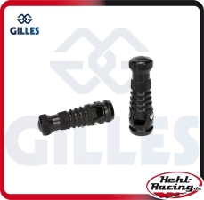 GILLES Fußrasten-KIT schwarz