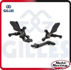 GILLES Fußrastenanlage AS31GT3 Yamaha MT-09 24- schwarz