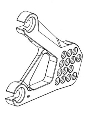 GILLES Grundplatte 1 links