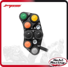 Jetprime Lenkerschalter (race)  links KTM 1290 Superduke 20-24 / 1390 Superduke 24-25 plug & play (CNC gefräßt) schwarz