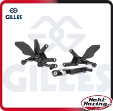 GILLES Fußrastenanlage AS31GT3 schwarz Honda CB1000 Hornet 2025-