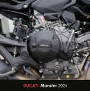 GBRacing Kupplungsdeckelschoner Ducati Panigale V2 25-26 / Streetfighter V2  25-26 / Multistrada V2 25-26 / Hypermotard V2 26- / Desert X V2 26- / Monster 26