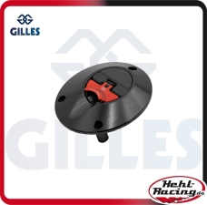 GILLES Tankdeckel Schnellverschluss Yamaha schwarz/rot