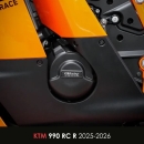 GBRacing Motordeckelschoner SET KTM  Duke 990 24-26 / 990...