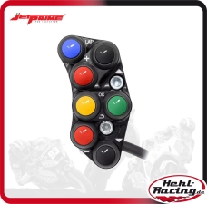 Jetprime Lenkerschalter (race)  links KTM 990 Duke 24- / 790 Duke 25- plug & play (CNC gefräßt) schwarz
