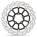 Motomaster Flame Floated Bremsscheibe KTM 990 Duke 24- vorne links