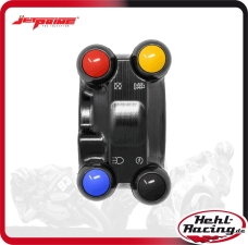 Jetprime Gassteuerung Abdeckung mit integriertem Lenkerschalter für Ducati Panigale / Streetfighter V2 / V2S 2025- / Hypermotard V2 26-  plug & play (CNC gefräßt)