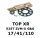 Kettenkit "TOPXR" 525 ZVM-X G&G Kawasaki ZX-10R 08-10  (Teilung und Übersetzung wie original)