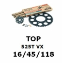 Kettenkit "TOP" 525 VX  KTM 950 Superenduro...